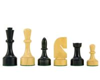 Hedendaagse Serie Geëboniseerde Schaakstukken 10 cm