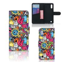 Samsung Galaxy M10 | Wallet Case | met Pasjes | Punk Rock