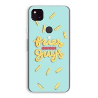 Always fries: Google Pixel 4a 5G Transparant Hoesje