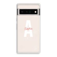 Strawberry Milkshake: Google Pixel 6 Pro Transparant Hoesje