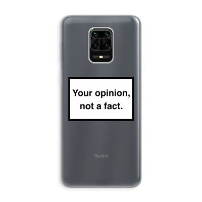 Your opinion: Xiaomi Redmi Note 9 Pro Transparant Hoesje