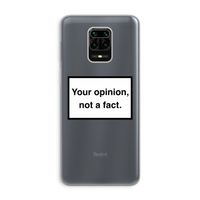 Your opinion: Xiaomi Redmi Note 9 Pro Transparant Hoesje