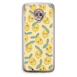 Citroenen: Motorola Moto G6 Transparant Hoesje