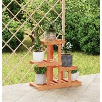 VidaXL Plantenstandaard 58x25x51 cm massief vurenhout