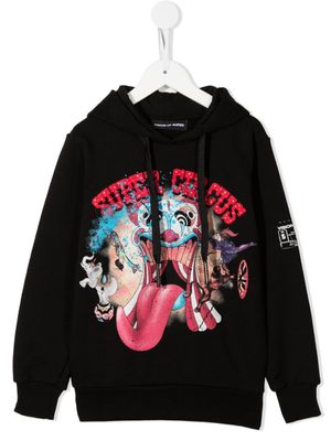Vision Of Super Kids hoodie Super Circus à lien de resserrage - Noir