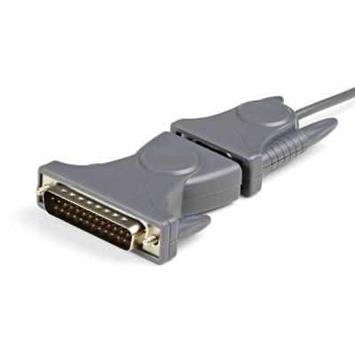 Adapter Startech ICUSB232DB25 DB25 Grijs USB 2.0 DB9