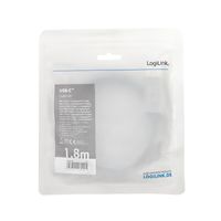 LogiLink CUA0100 tussenstuk voor kabels DisplayPort USB 3.2 Gen1 Type-C Zwart, Grijs - thumbnail