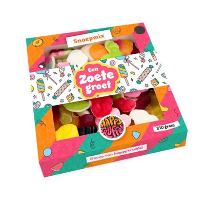Snoeppakket “Een zoete groet” mixsnoep