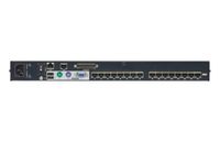 ATEN 1-Lokale/externe gedeelde toegang, 16-poorts Cat 5 KVM over IP-switch met poort serieschakeling - thumbnail