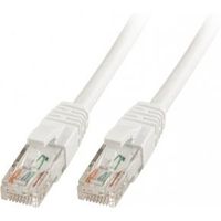 Lindy Rj45/Rj45 Cat6 0.5m netwerkkabel Wit 0,5 m U/UTP (UTP) - thumbnail
