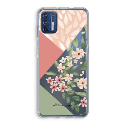 Sweet heaven geometrics: Motorola Moto G9 Plus Transparant Hoesje