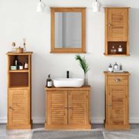 Badkamermeubelset VIGO 5 pcs Honingbruin 37 x 34 x 110 cm