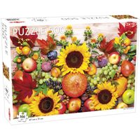 Tactic Puzzel Fruit and Flowers 500 Stukjes - thumbnail
