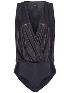 PINKO body drapé à col v - Noir