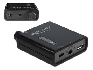 DeLOCK Portable Stereo Hoofdtelefoon versterker versterker