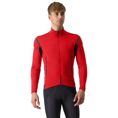 Castelli Perfetto RoS 2 lange mouw fietsjack rich red/black reflex heren