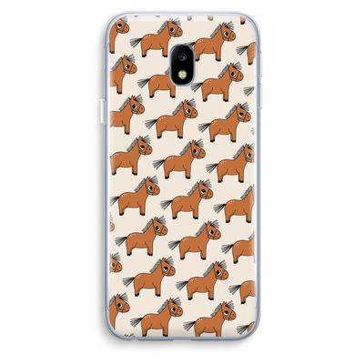 Pony: Samsung Galaxy J3 (2017) Transparant Hoesje