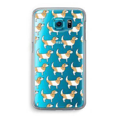 Doggy: Samsung Galaxy S6 Transparant Hoesje