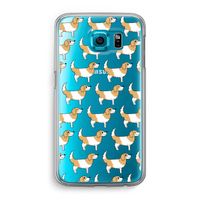 Doggy: Samsung Galaxy S6 Transparant Hoesje