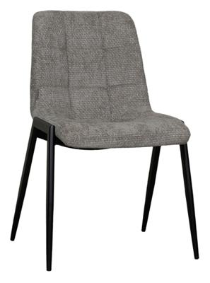 LABEL51 Eetkamerstoel 'Noor' Elite stof, kleur Stone
