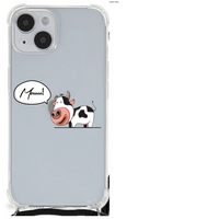 iPhone 14 Plus Stevig Bumper Hoesje Cow