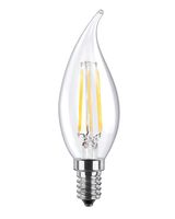 LED kaarslamp helder 3.5W E14 filament Segula dimbaar 55315