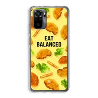 Eat Balanced: Xiaomi Redmi Note 10 Pro Transparant Hoesje