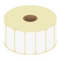 Kangaro K-904881 Etiketten Rol 2580 Labels 5.1x2.5 cm Wit
