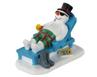 Relaxing snowman - LEMAX