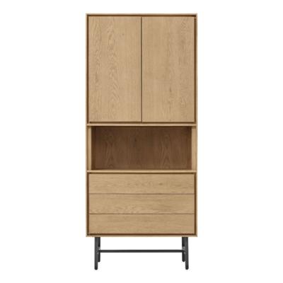 Haluta - Opbergkast Belvio - 85x42x195 - Naturel