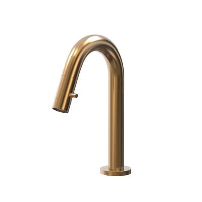 Xenz Duero Plus fonteinkraan 11 cm opbouw rond goud geborsteld