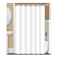 Dutch House anti schimmel douchegordijn + doucheringen wit 180x200 cm