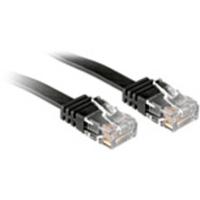 LINDY 47522 RJ45 Netwerkkabel, patchkabel CAT 6 U/UTP 2.00 m Zwart 1 stuk(s) - thumbnail