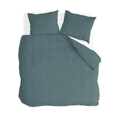 Dekbedovertrek Katoen Sleep Softly Groen Effen 200x200 Cm Byrklund - Dekbed-Discounter.nl