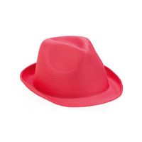 Roze trilby hoedje voor volwassenen