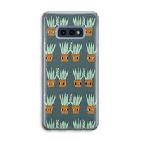 Sansevieria: Samsung Galaxy S10e Transparant Hoesje
