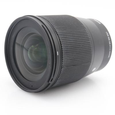Sigma 16mm F/1.4 DC DN Contemporary Sony E occasion