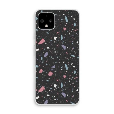 Terrazzo N°16: Pixel 4 Transparant Hoesje