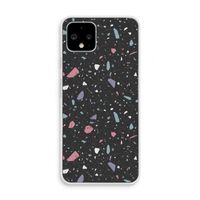 Terrazzo N°16: Pixel 4 Transparant Hoesje