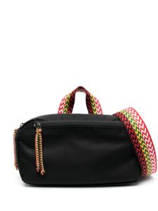 Lanvin sac banane à motif de chevrons - Noir