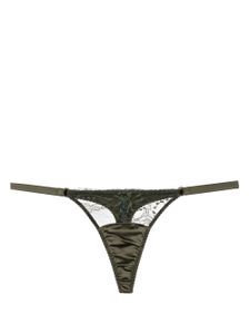 Fleur Of England string Ingrid en soie - Vert