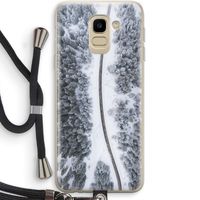 Snøfall: Samsung Galaxy J6 (2018) Transparant Hoesje met koord