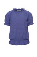 LOOXS 10sixteen Meisjes top fancy crinkle - Violet blauw