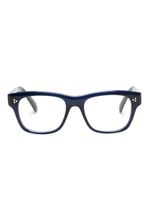 Oliver Peoples lunettes de vue Birell à monture rectangulaire - Bleu - thumbnail