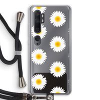 Margrietjes: Xiaomi Mi Note 10 Pro Transparant Hoesje met koord