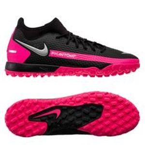 Nike Phantom GT Academy DF TF - Zwart/Zilver/Roze