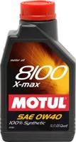 Motorolie Motul 8100 X-Max 0W40 1L 104531