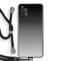 Musketon Halftone: Samsung Galaxy A32 5G Transparant Hoesje met koord