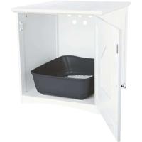 TRIXIE Toiletcabine - 49x51x51cm - Wit - Voor cat