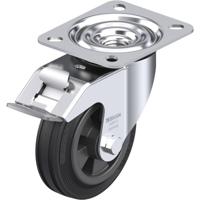 Blickle LE-VPP 100R-FI Zwenkwiel met rem Wieldiameter: 100 mm Draagvermogen (max.): 70 kg 1 stuk(s)